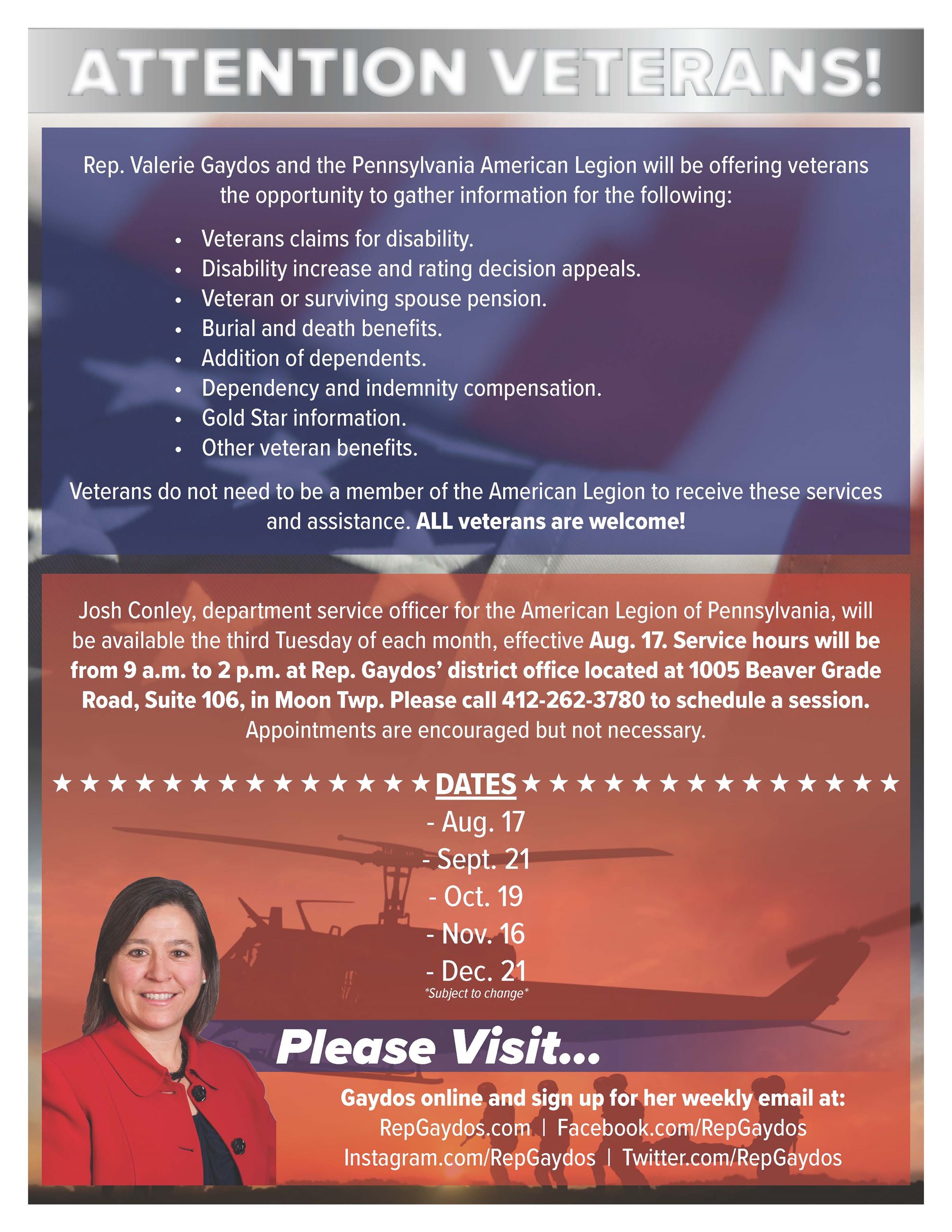 Gaydos Veterans Hours Flyer_7-21